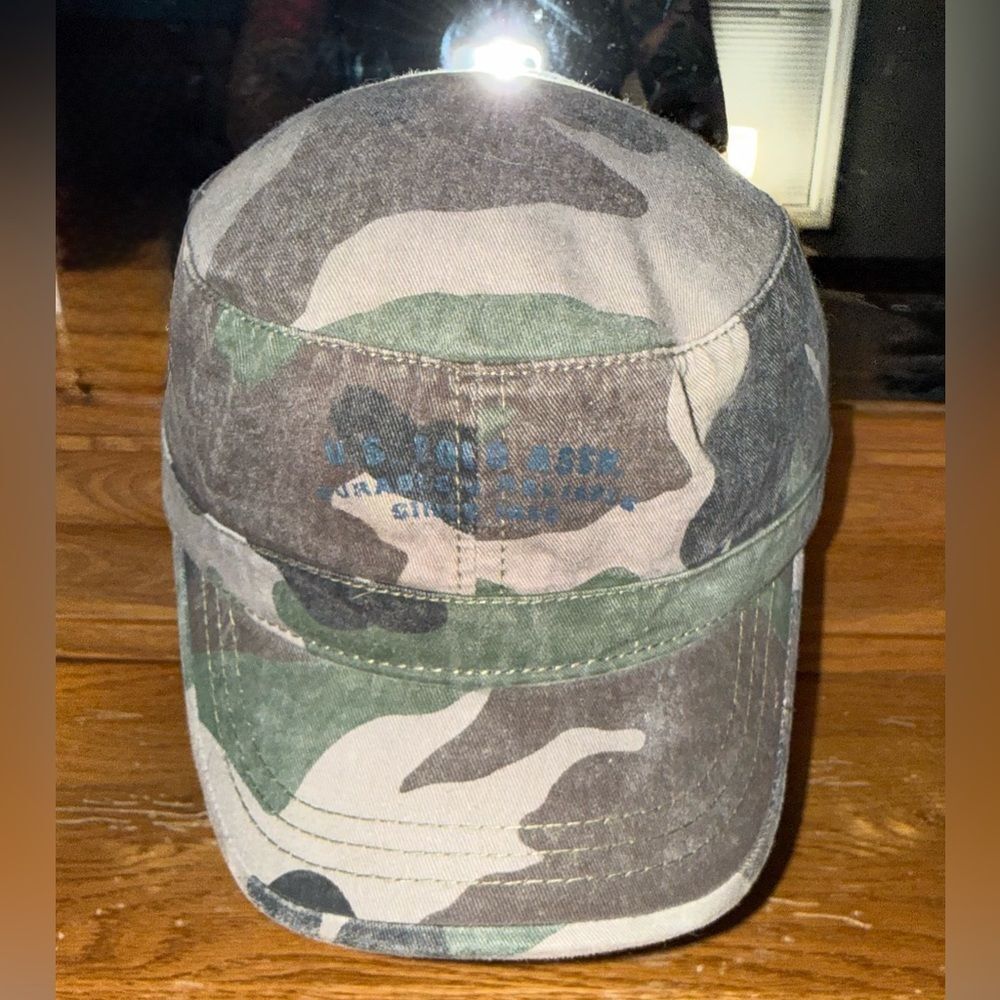 U.S. Polo Assn. Green Camouflage Cap